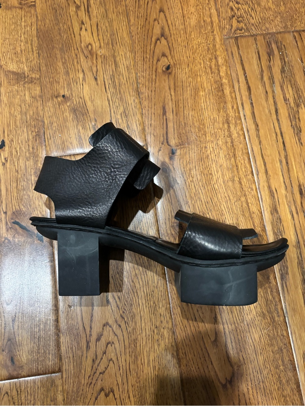 Visor Black Women’s Sandals by Trippen - Picture 3 of 4